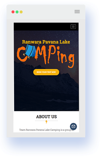 Ranwara Pavana Lake Camping